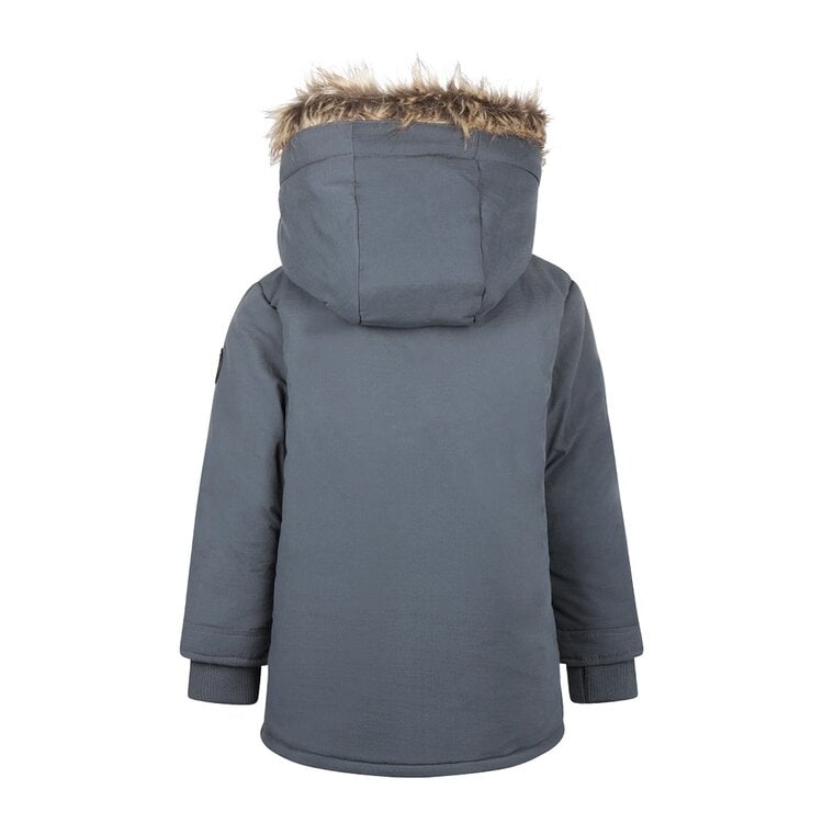 Koko Noko jongens winterjas parka donkerblauw waterafstotend | S48898-37