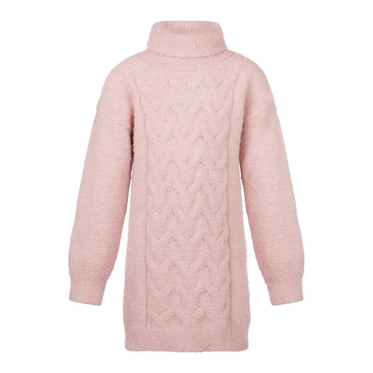 Koko Noko meisjes jurk met col roze | S48950-37