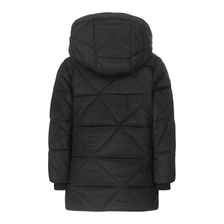 Koko Noko Mädchen Winterjacke Hoodie schwarz wasserabweisend | S48961-37