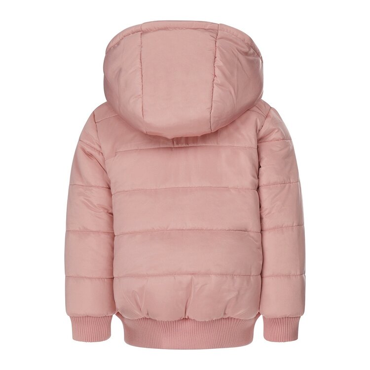 Koko Noko girls winter hooded jacket pink water repellent | S48998-37
