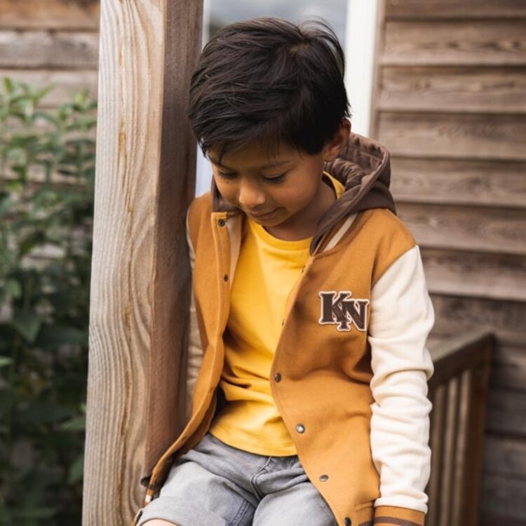 Koko Noko Jungen Jacke braun varsity | R50879-37