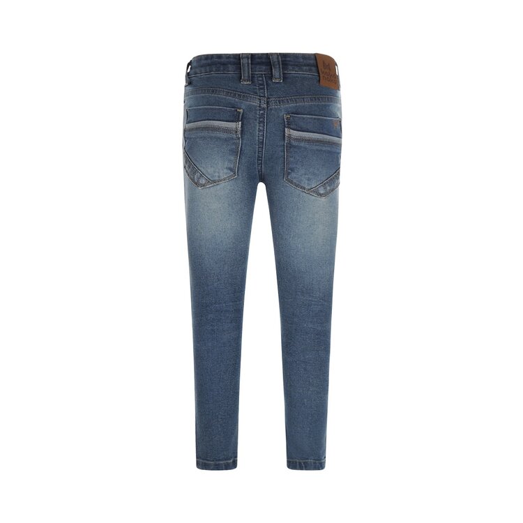 Koko Noko jongens skinny jeans blauw | Q52826-37