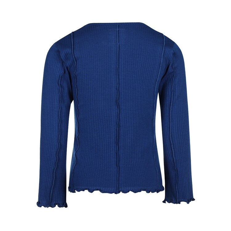 Koko Noko girls longsleeve cobalt blue rib | Q52933-37