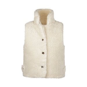 Koko Noko Mädchen Gilet off white teddy