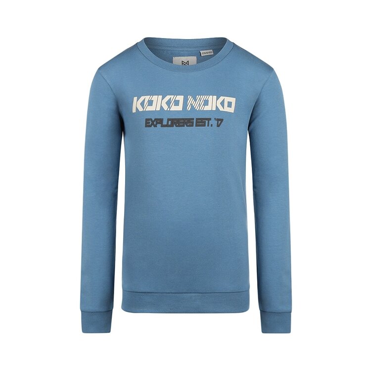 Koko Noko jongens sweater blauw | R51348-37