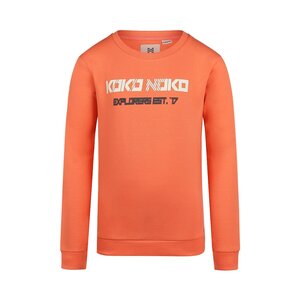 Koko Noko Jungen-Sweatshirt soft orange