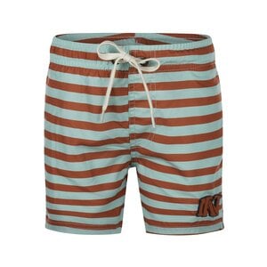 Koko Noko boys swim shorts cognac striped medium length