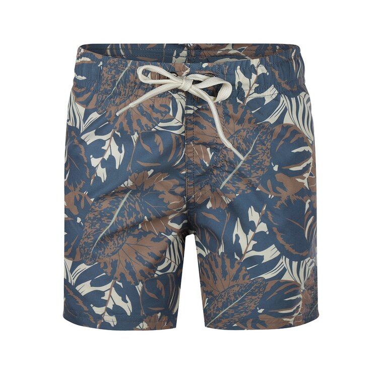 Koko Noko jongens zwemshort blauw medium lengte | R50852-37