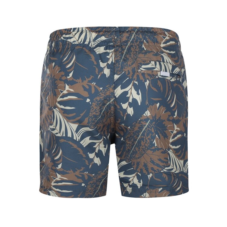 Koko Noko jongens zwemshort blauw medium lengte | R50852-37