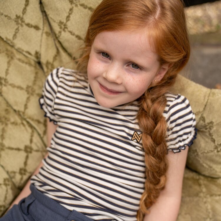 Koko Noko girls shorts dark blue muslin | P54957-37