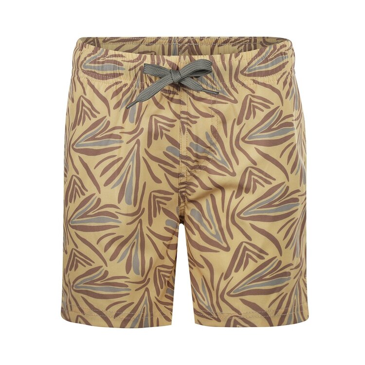 Koko Noko boys medium length yellow swimming trunks | P54817-37