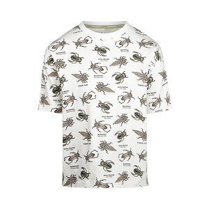 Koko Noko boys' T-shirt off white insects