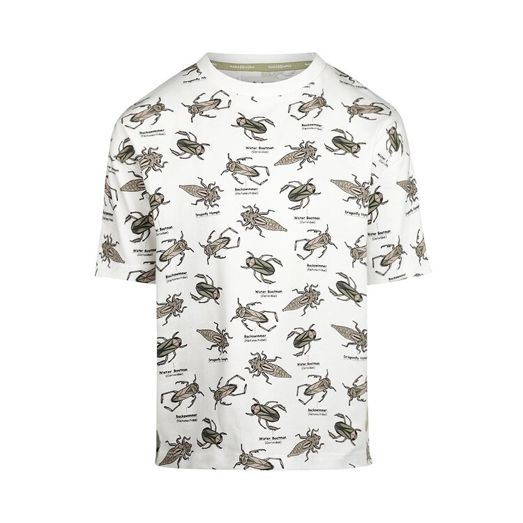 Koko Noko jongens T-shirt off white insecten | P54830-37
