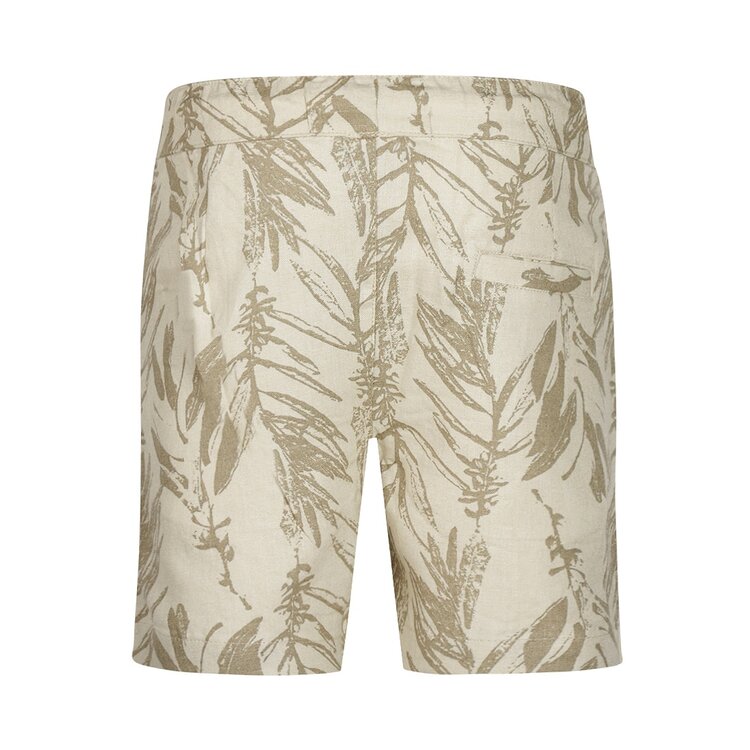 Koko Noko boys shorts beige linen blend | P54851-37