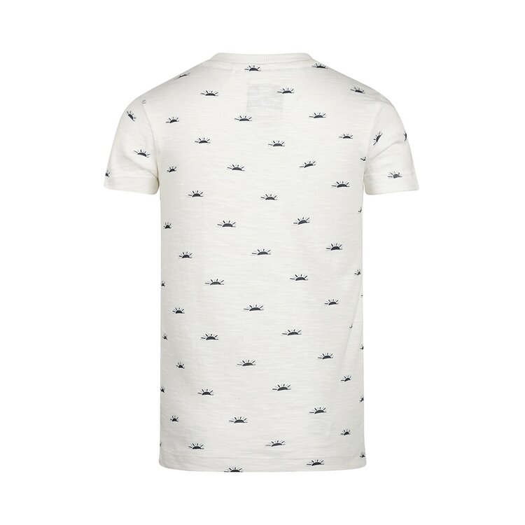 Koko Noko boys' T-shirt off white dark blue light blue | P54891-37