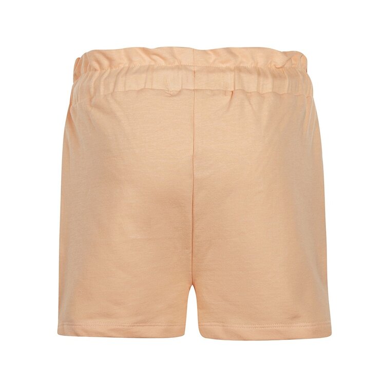 Koko Noko girls jogging shorts peach pink embroidered flower | P54906-37