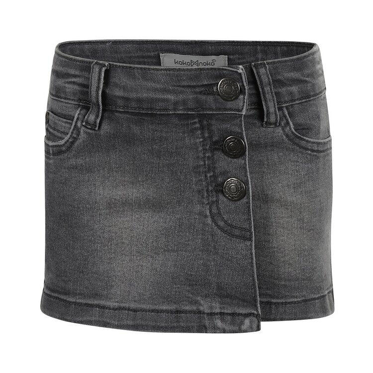 Koko Noko Mädchen Jeans Skort grau | P54938-37