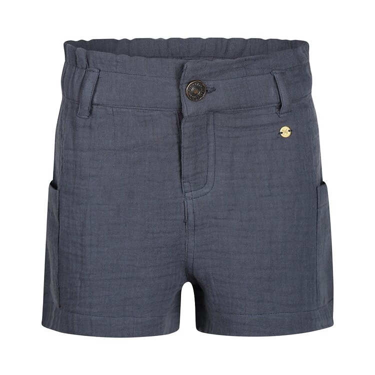 Koko Noko Mädchen Shorts dunkelblau Musselin | P54957-37