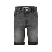 Koko Noko boys' jeans shorts loose fit dark grey