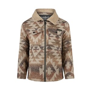 Koko Noko jongens blouse beige wol