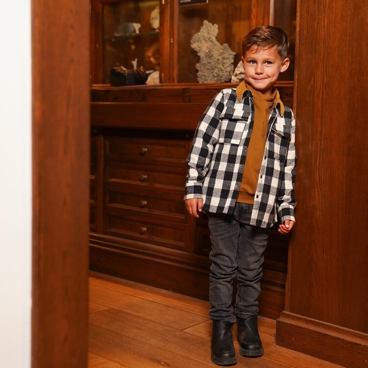 Koko Noko Jungen Skinny Jeans Dunkelgrau | O56837-37