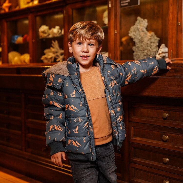 Koko Noko Jungen Sweatshirt Kamel Frottee | O56838-37