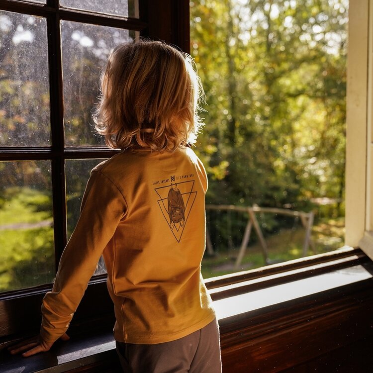 Koko Noko jongens longsleeve geel | O56862-37