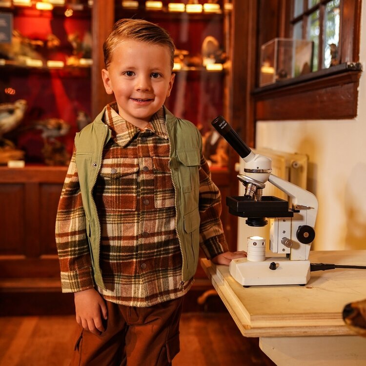 Koko Noko boys‘ blouse green checked | O56876-37