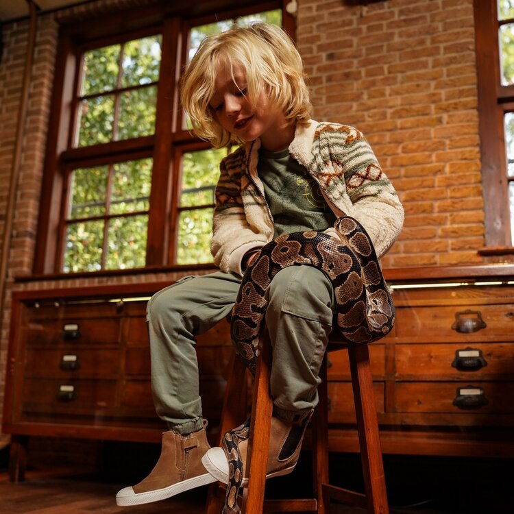 Koko Noko Jungen-Cargohose grün | O56881-37