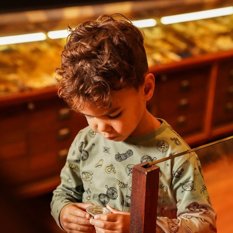 Koko Noko jongens longsleeve groen print | O56887-37