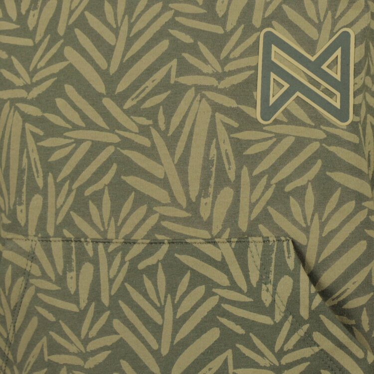 Koko Noko boys‘ hoodie army green botanic hood | O56814-37