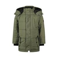 Koko Noko boys‘ winter coat army green water-repellent hood
