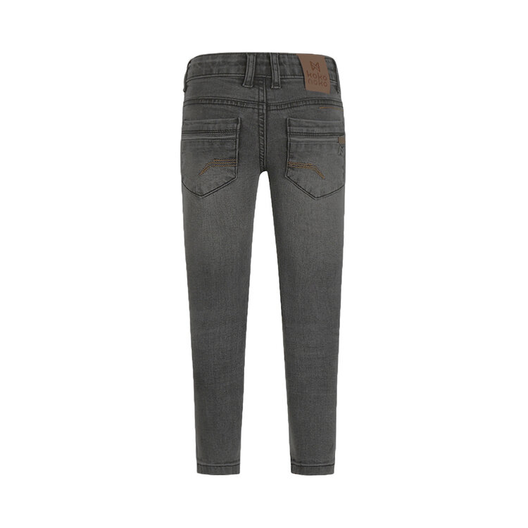 Koko Noko boys skinny jeans dark grey | O56837-37