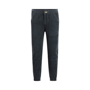 Koko Noko jongens corduroy broek loose fit staalblauw