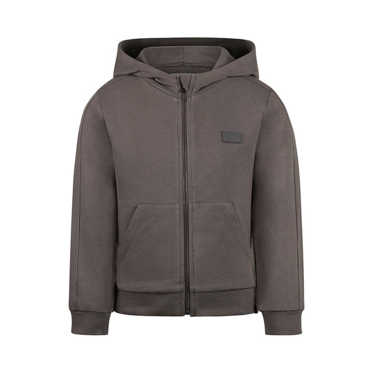 Koko Noko boys‘ hooded cardigan grey | O56853-37