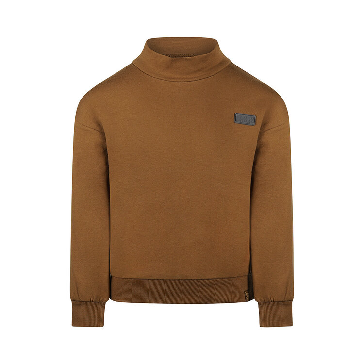 Koko Noko boys‘ turtleneck jumper mustard yellow dropped shoulder | O56866-37