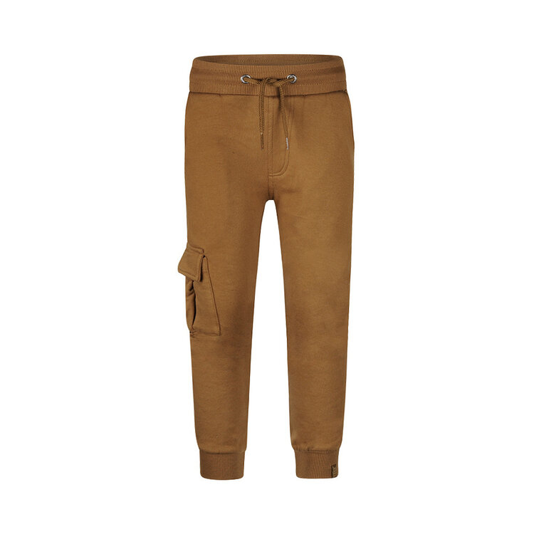 Koko Noko jongens cargo joggingbroek mosterdgeel | O56868-37