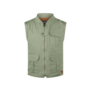 Koko Noko boys’ body warmer green 100% cotton