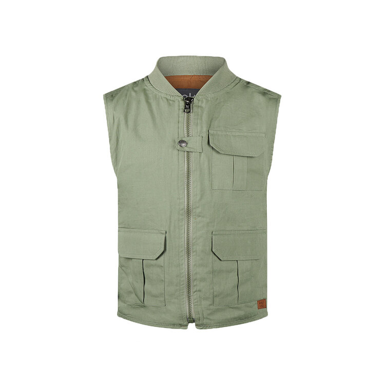 Koko Noko Jungenbodywarmer grün 100 % Baumwolle | O56877-37