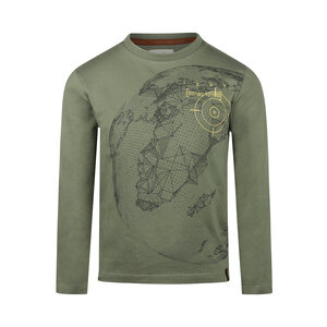 Koko Noko boys long-sleeved shirt green globe