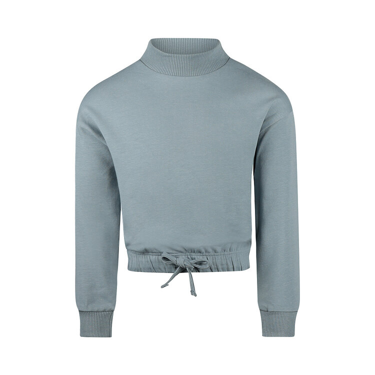 Koko Noko Mädchen Rollkragenpullover blau Schleife | O56914-37