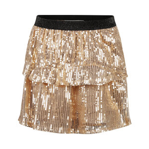 Koko Noko girls‘ skort rose gold glitter sequins