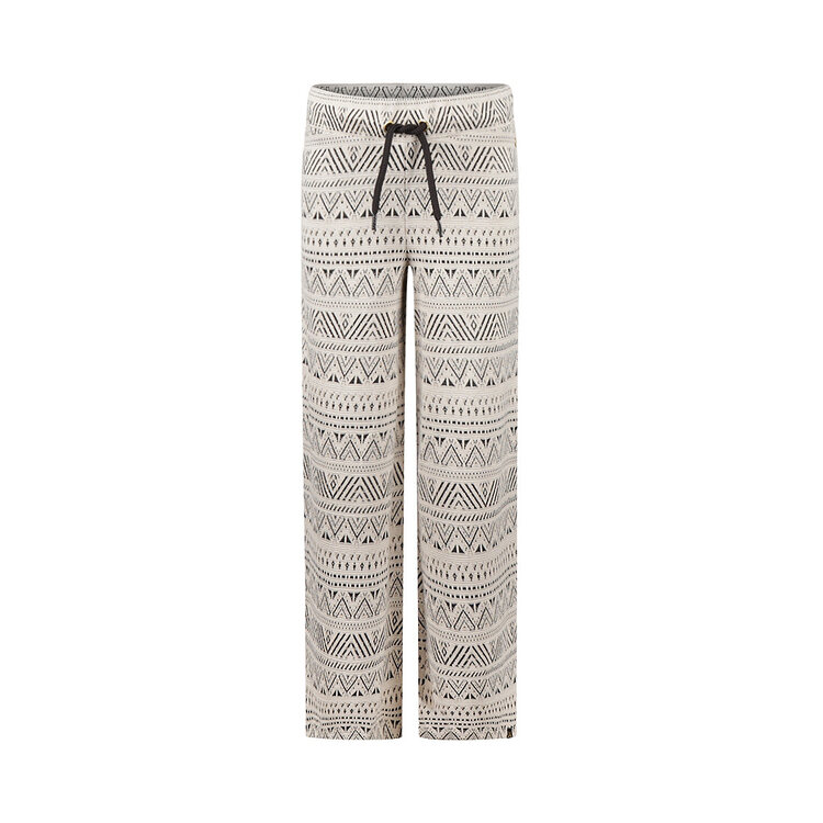 Koko Noko girls’ wide leg trousers in off-white with ethnic print | O56940-37