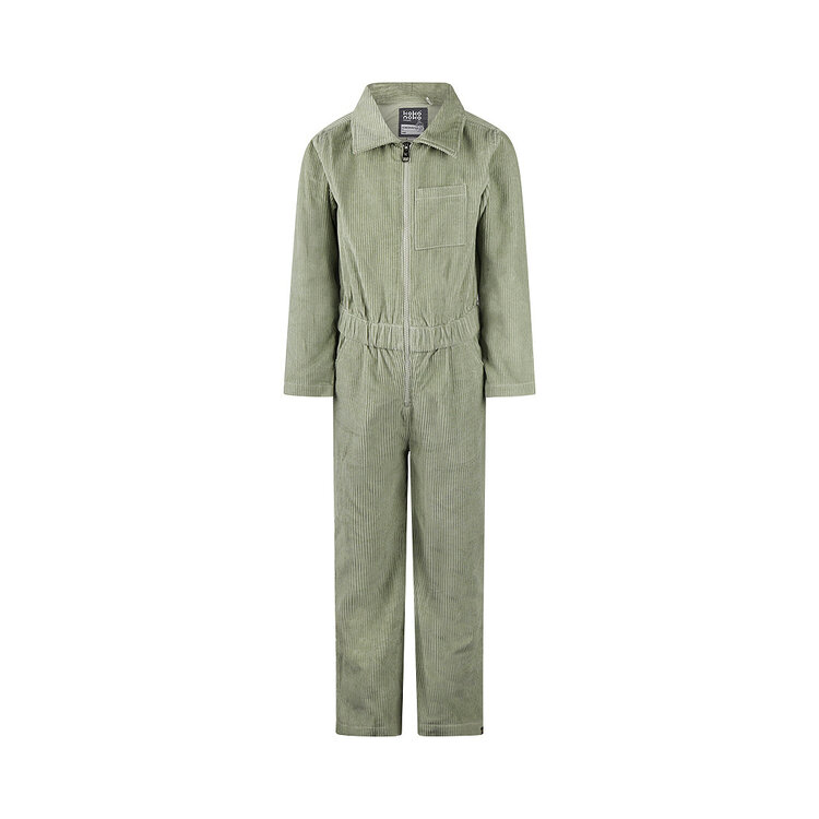 Koko Noko girls‘ jumpsuit soft green corduroy | O56957-37