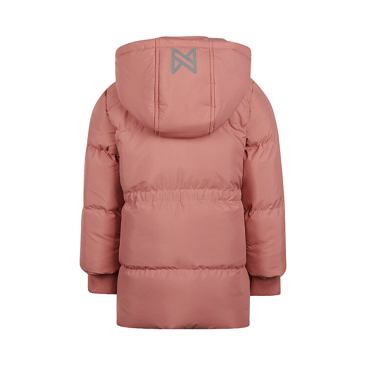 Koko Noko Mädchen-Winterjacke in Altrosa mit wasserabweisender Kapuze | O56999-37