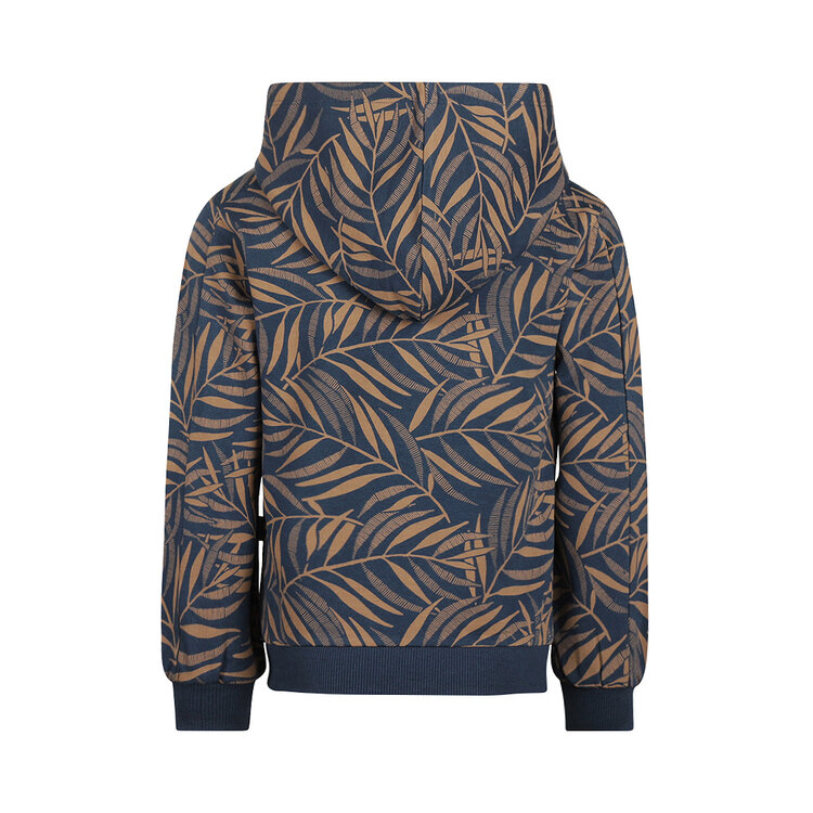 Koko Noko Jungen Hoodie dunkelblau camel | OX56801-37