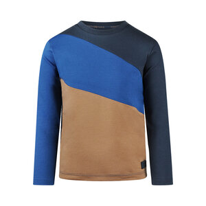 Koko Noko Jungen Longsleeve dunkelblau kobaltblau camel
