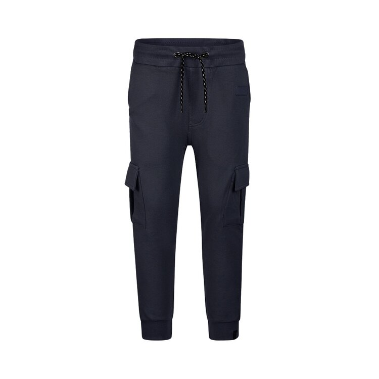 Koko Noko jongens joggingbroek donkerblauw cargo | O56881-37VGT3
