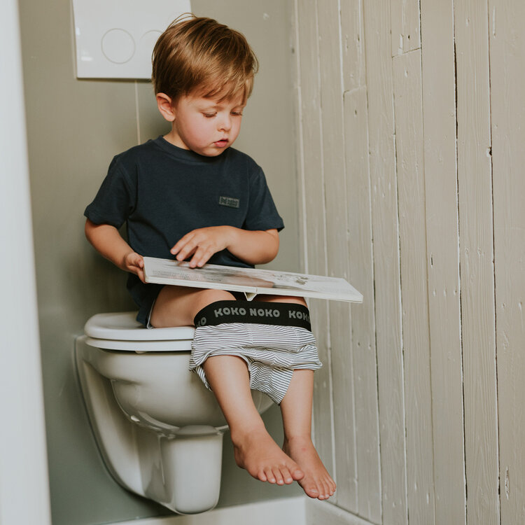 Koko Noko Jungen-T-Shirt marineblau Bio-Baumwolle | WN1800