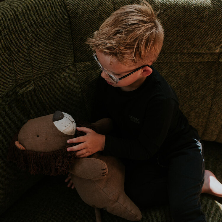 Koko Noko Jungen-Langarmshirt in Schwarz aus Bio-Baumwolle | WN1810